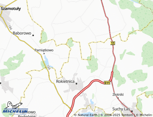 Mapa MICHELIN Żydowo - ViaMichelin