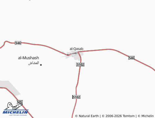 MICHELIN-Landkarte al-Shifa - ViaMichelin