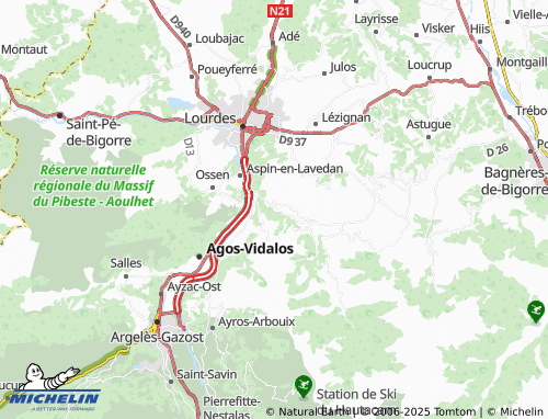 Kaart MICHELIN Saint-Créac - ViaMichelin