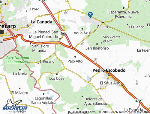 Mappa MICHELIN Palo Alto - ViaMichelin