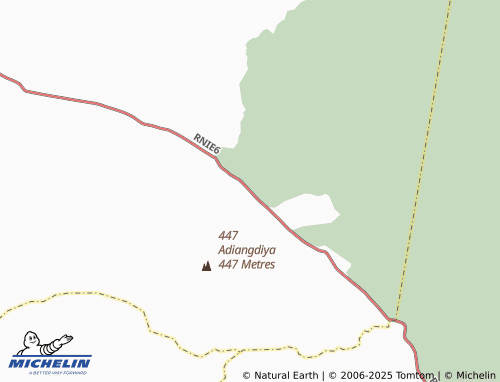 MICHELIN Korobani map - ViaMichelin