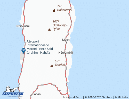Mapa MICHELIN Mnoungou - ViaMichelin