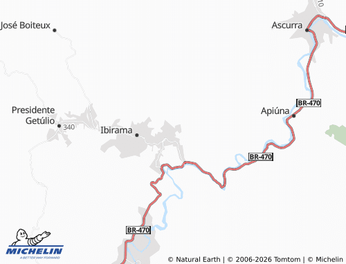 Mappa MICHELIN Taquaras - ViaMichelin