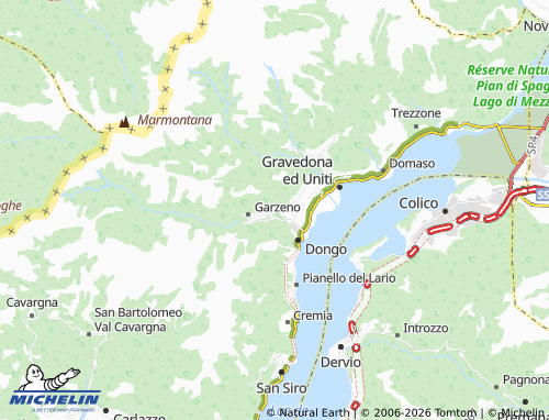 Mapa MICHELIN Germasino - ViaMichelin