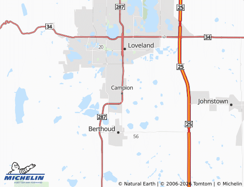 Mappa MICHELIN Campion - ViaMichelin