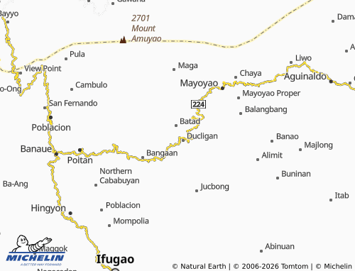 MICHELIN Anaba map - ViaMichelin
