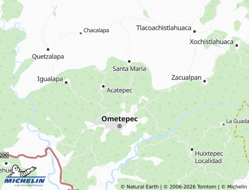 MICHELIN Villa Hidalgo map - ViaMichelin