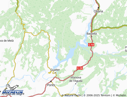 Carte MICHELIN Politg - ViaMichelin