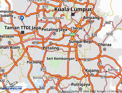 MICHELIN-Landkarte Taman Industri Bukit OUG - ViaMichelin