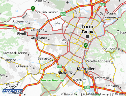 MICHELIN Gerbido map - ViaMichelin
