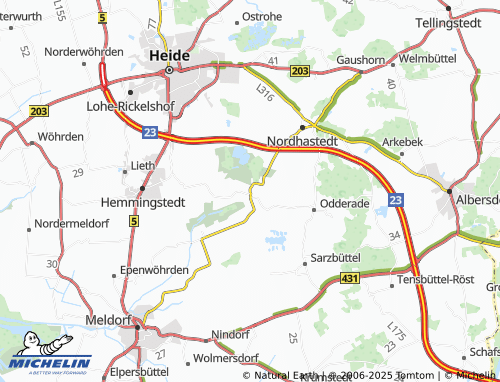 MICHELIN-Landkarte Fiel - ViaMichelin