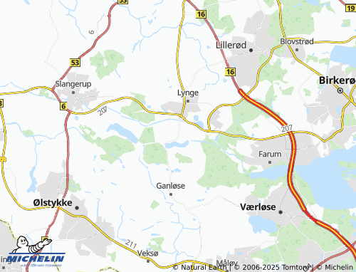 MICHELIN-Landkarte Bastrup - ViaMichelin