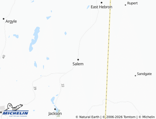 Mappa MICHELIN Salem - ViaMichelin