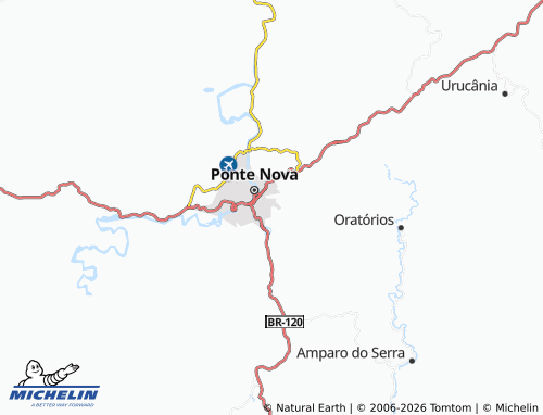Mappa MICHELIN São Pedro - ViaMichelin