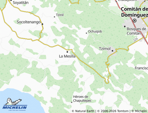 Mappa MICHELIN Guadalupe Victoria - ViaMichelin