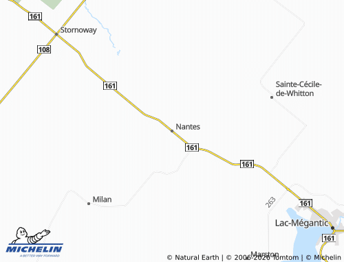 Mapa MICHELIN Nantes - ViaMichelin