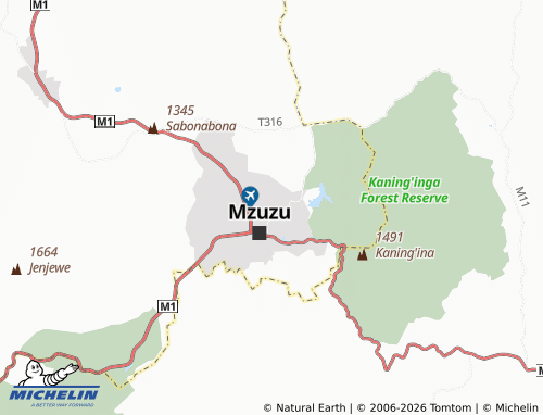 Mappa MICHELIN Lower Chasefu - ViaMichelin