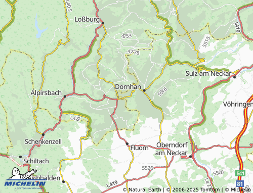 Mapa MICHELIN Aischfeld - ViaMichelin