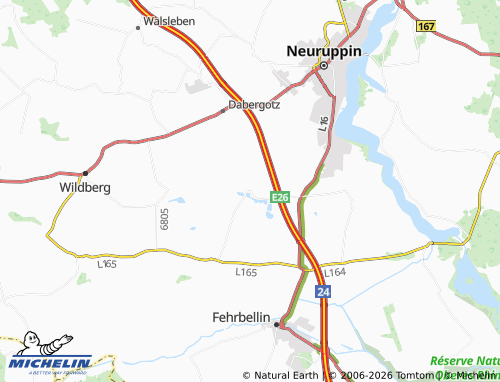 MICHELIN Stöffin map - ViaMichelin