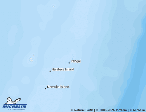 MICHELIN Ha'ano map - ViaMichelin