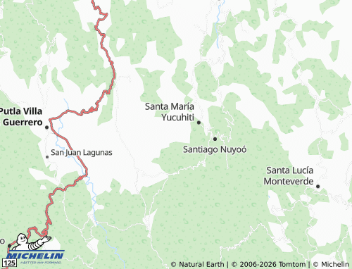 Mapa MICHELIN Reyes Llano Grande - ViaMichelin