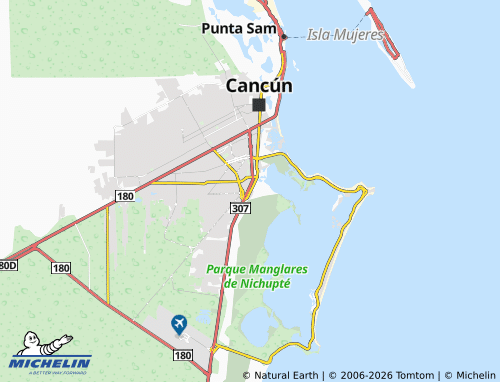 Mappa MICHELIN Bonampak I - ViaMichelin