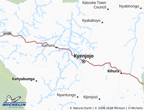 MICHELIN Ngezi map - ViaMichelin