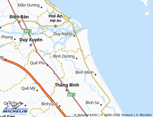 MICHELIN Bình Dương map - ViaMichelin