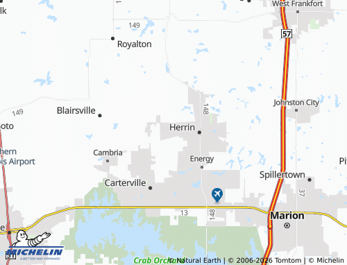 Mappa MICHELIN Sunnyside - ViaMichelin