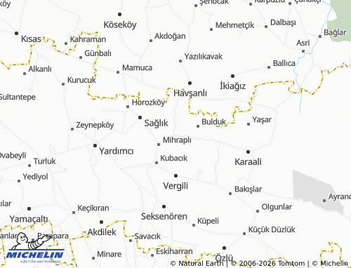 MICHELIN Başören map - ViaMichelin