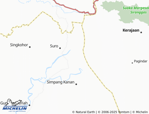 MICHELIN Ketangkuhan map - ViaMichelin