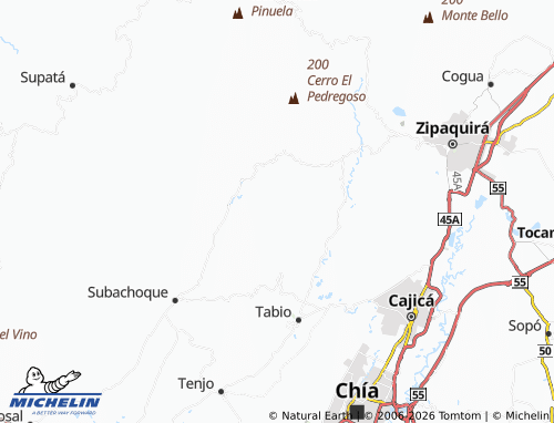 Mappa MICHELIN Rincón Santo - ViaMichelin