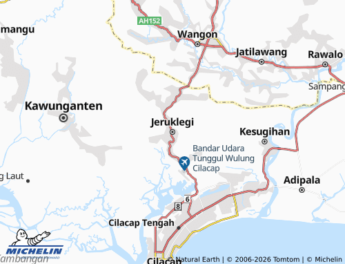 MICHELIN-Landkarte Jeruklegi - ViaMichelin