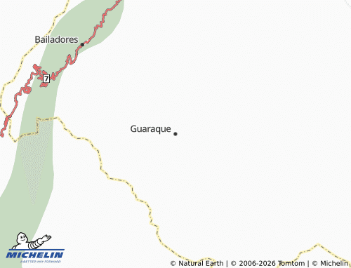 MICHELIN Guaraque map - ViaMichelin