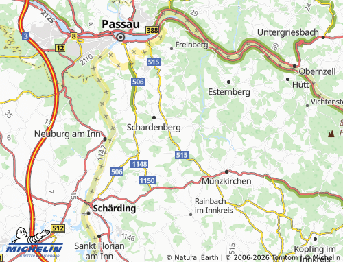 MICHELIN-Landkarte Lindenberg - ViaMichelin