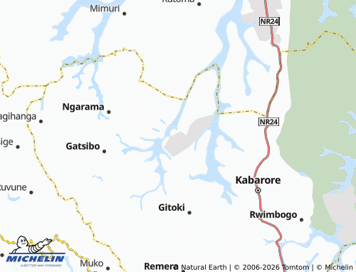 Mapa MICHELIN Rebero - ViaMichelin