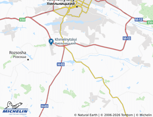 Carte MICHELIN Ruzhychanka - ViaMichelin