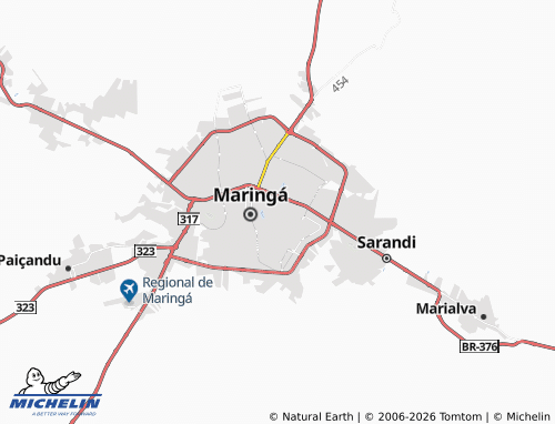 Mapa MICHELIN Zona 03 - ViaMichelin