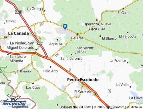 MICHELIN San Ildefonso map - ViaMichelin
