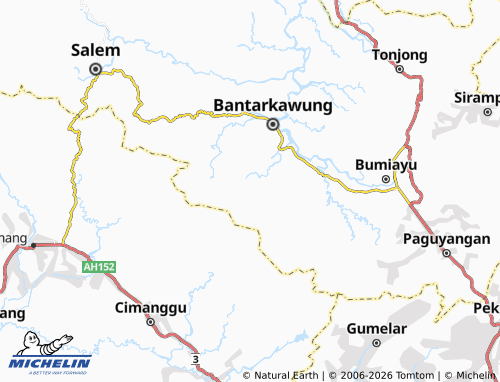 Carte MICHELIN Karangpari - ViaMichelin