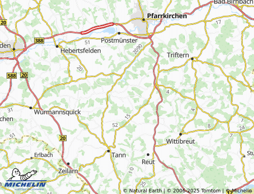 MICHELIN Nürnberg map - ViaMichelin