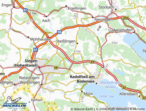 Carte MICHELIN Hard - ViaMichelin
