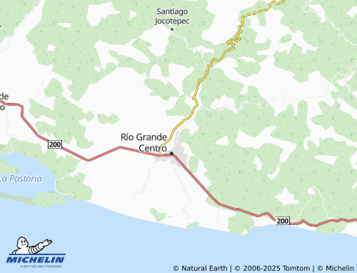 MICHELIN Colibrí map - ViaMichelin