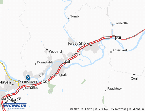 MICHELIN Avis map - ViaMichelin