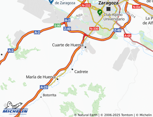 MICHELIN Urbanización Santa Fe map - ViaMichelin