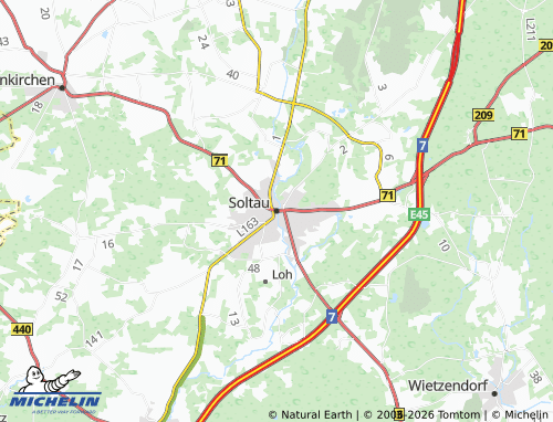 MICHELIN Soltau map - ViaMichelin