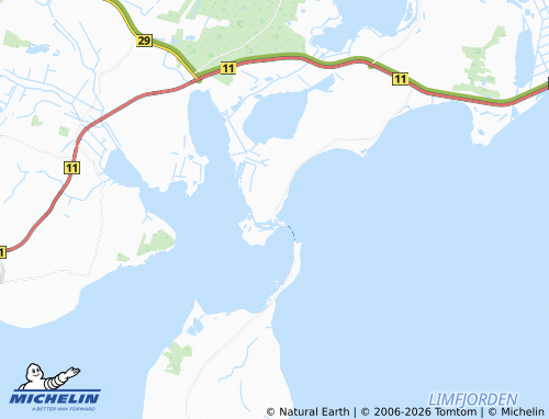 Mapa MICHELIN Feggesund Nord - ViaMichelin