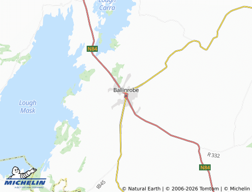 Mappa MICHELIN Ballinrobe - ViaMichelin