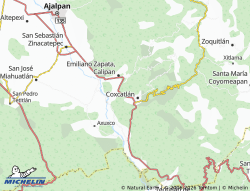 Mappa MICHELIN Cruz de Palo - ViaMichelin