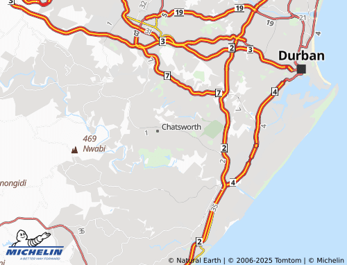 MICHELIN Westcliffe map - ViaMichelin